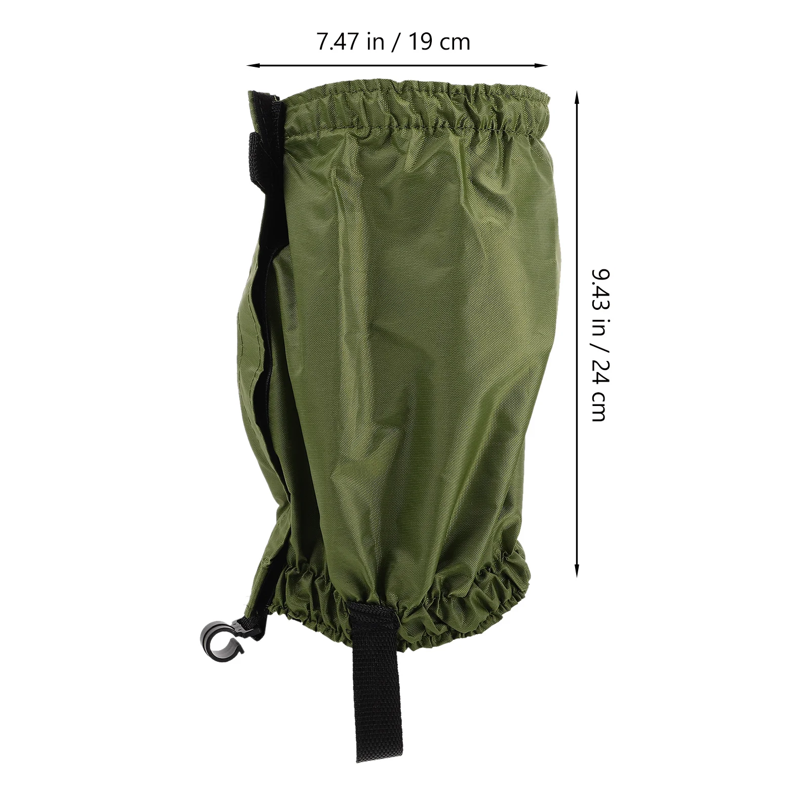 2 pçs caminhadas polainas à prova dwaterproof água perna cobre bota de neve guardas esqui ao ar livre acampamento escalada montanha trekking esportes de inverno