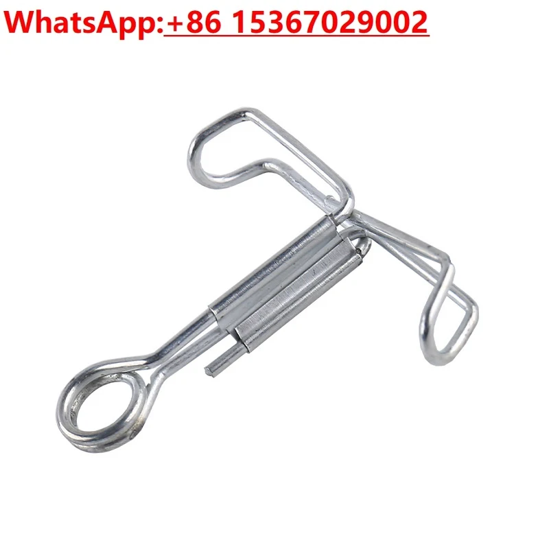 

Water stop clip Stainless steel water stop clip Rotary galvanized material Latex tube Spring screw /Laboratory clamp