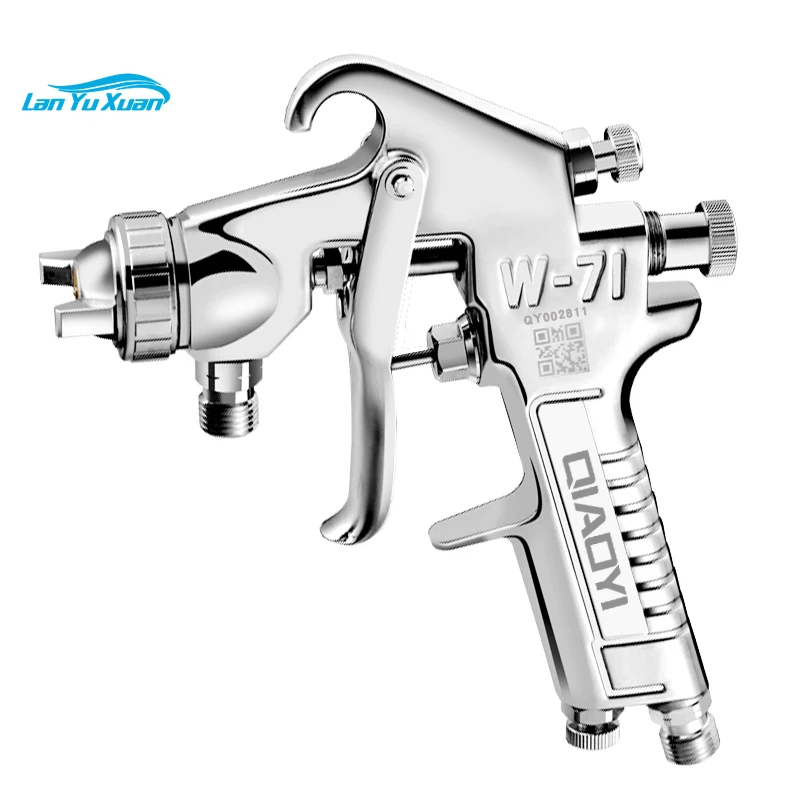 

W-71 High Atomization Pneumatic Spray Gun W-77 Furniture Topcoat Primer Paint W101 Gravity Feed OEM Customizable