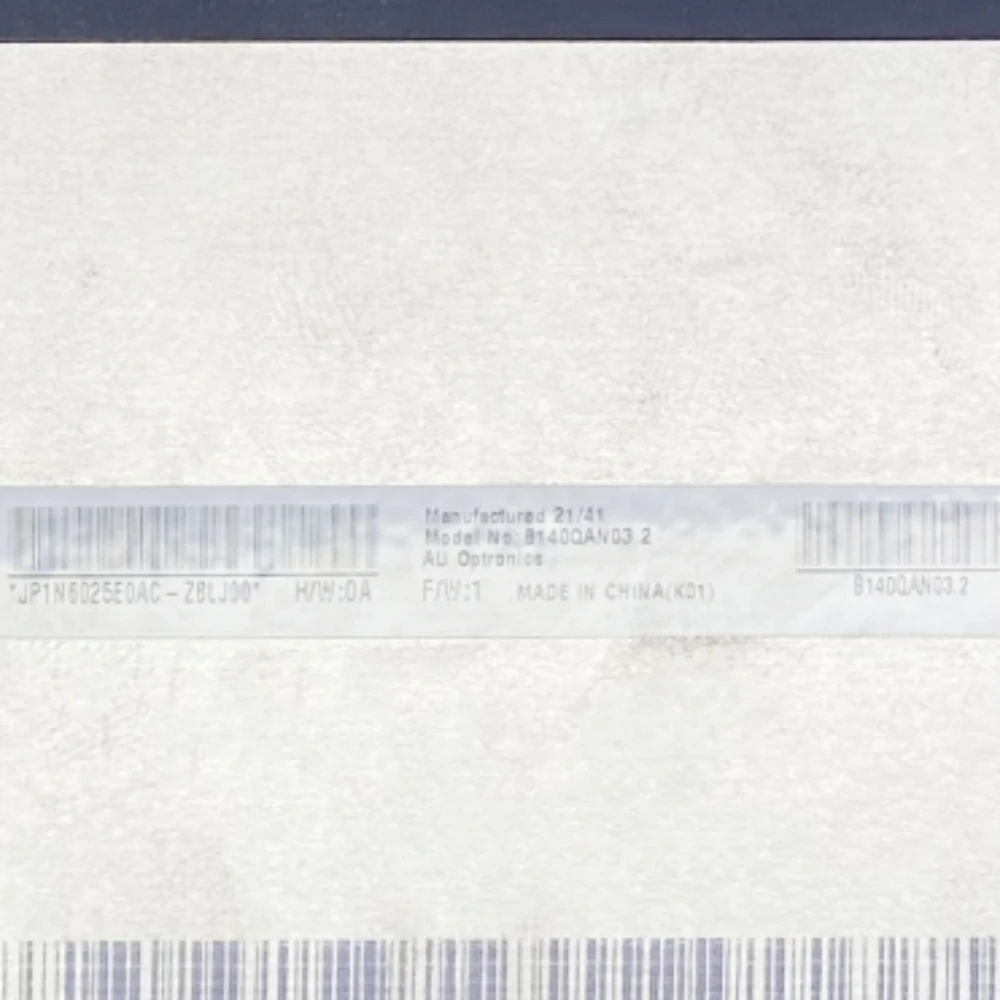 

B140QAN03.2 Panel Display 2560x1600 14.0 inch IPS Matrix Replacement Laptop LCD Screen