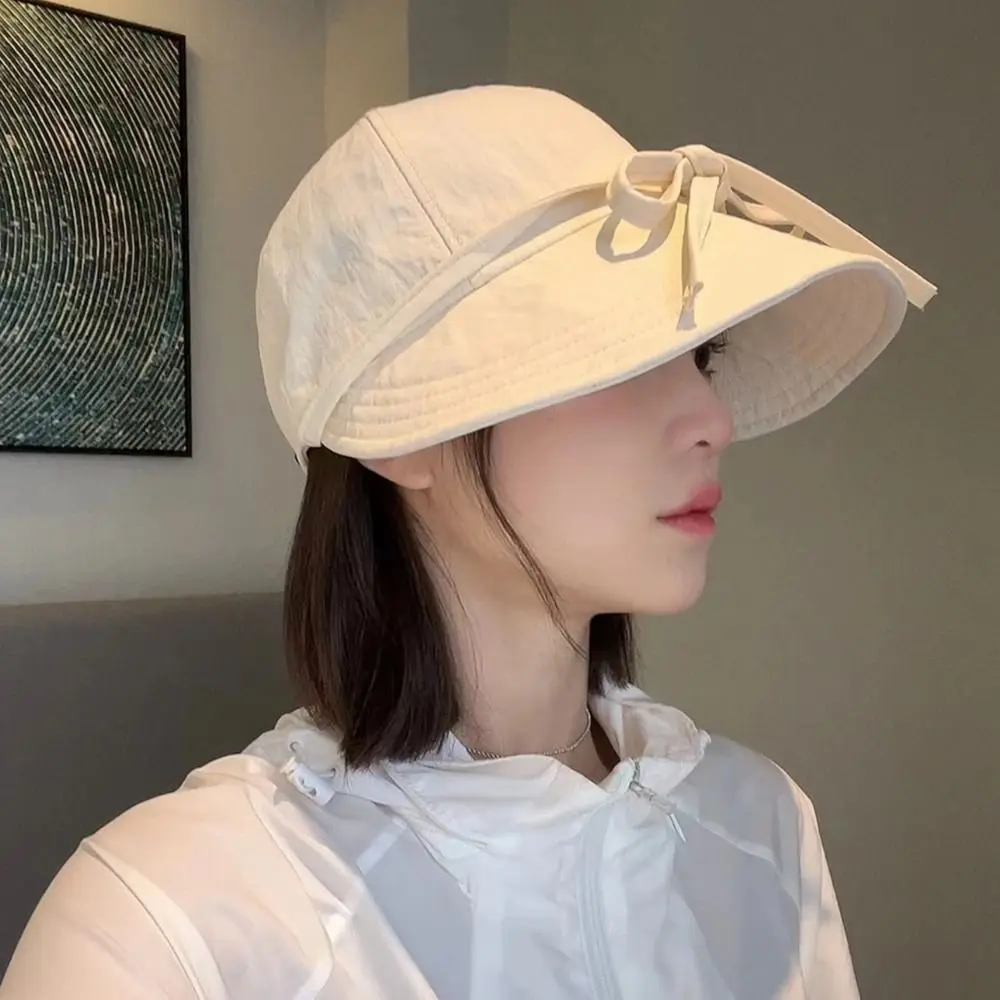 

Outdoor UV Protection Sun Hat Quick Dry Sunscreen Baseball Hat Wide Brim Adjustable Fisherman Caps Summer