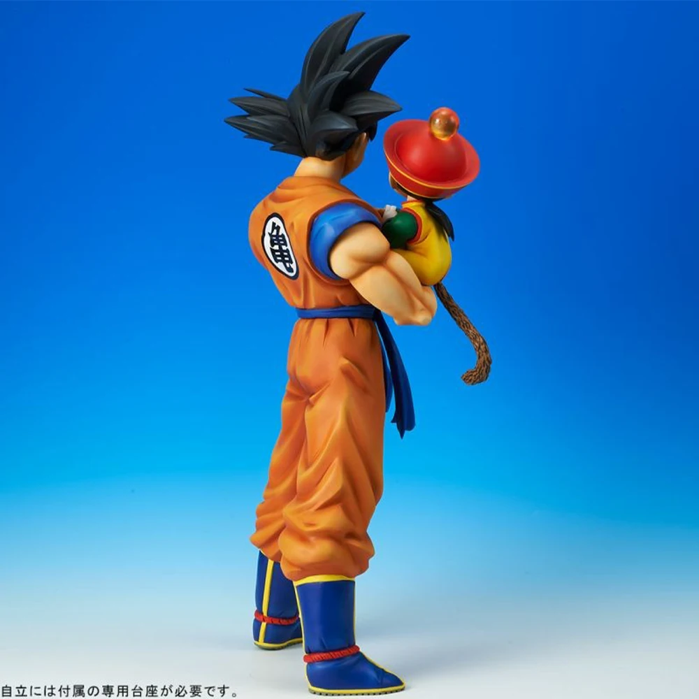 18cm anime son gokuu son gohan figura dragon ball z desktop golfe legal modelo brinquedo presente coleção ornamentos arte pvc filho gokuu