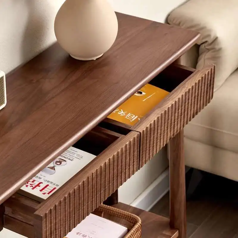 

Modern Simple Console Table Vintage Living Room Beauty Entrance Hall Console Table Drawers Storage Wohnzimmer Tisch Furniture