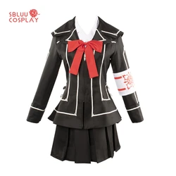 SBluuCosplay Vampire Knight Yuki Cosplay Costume Dress Cross White/Black Uniform
