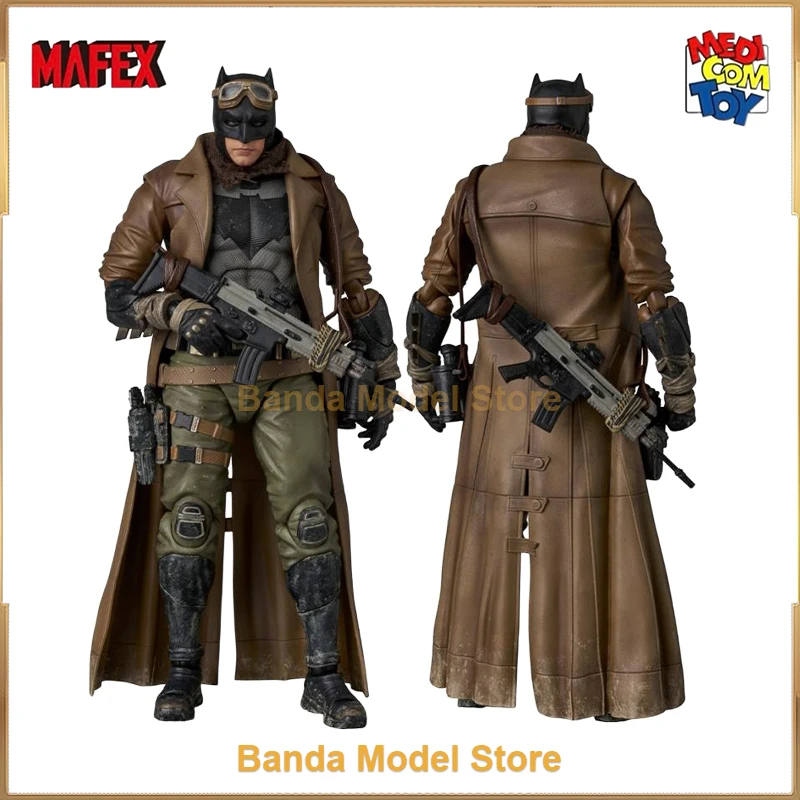 Original MAFEX No.260 KNIGHTMARE BATMAN Justice League: Zack Snyder Edition Anime Action Movable Figure Model Collection Toys