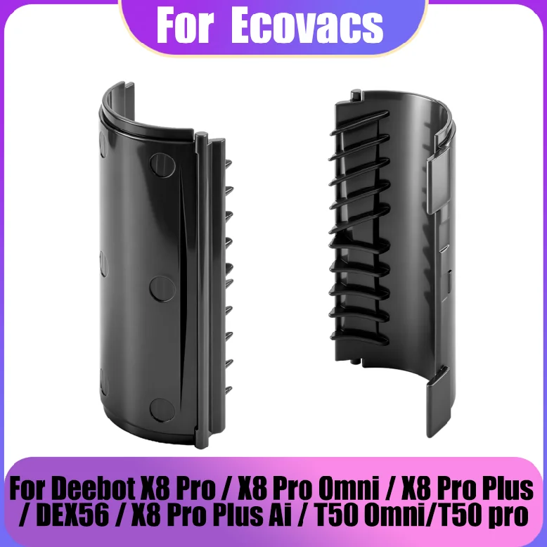 For Ecovacs Main Brush Anti-tangle Comb Cover Deebot X8 Pro / X8 Pro Omni / X8 Pro Plus / DEX56 / X8 Pro Plus Ai / T50 PRO Part
