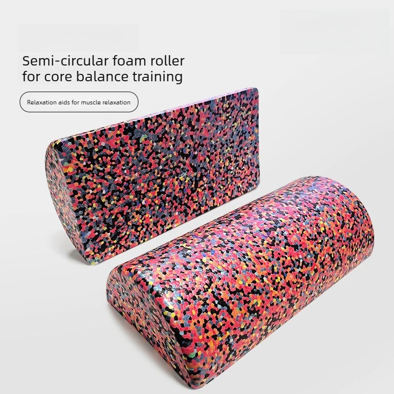 30x15cm 30x15cm Half Round Foam Roller Semicircle Yoga Column Balance Bar Crescent Brick EVA Massage Roller for Dance Pilates Fitness - Aliexpress Deal