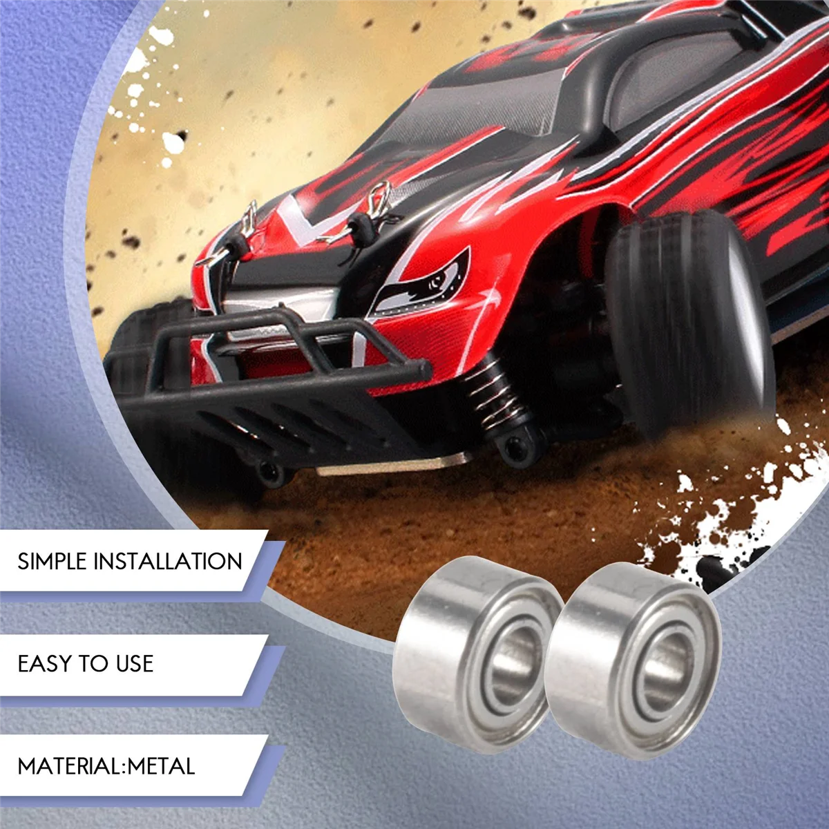 K989-07 K989-08 K989-09 Bearing Set for K969 K979 K989 K999 P929 P939 1/28 Rc Car Spare Parts Accessories