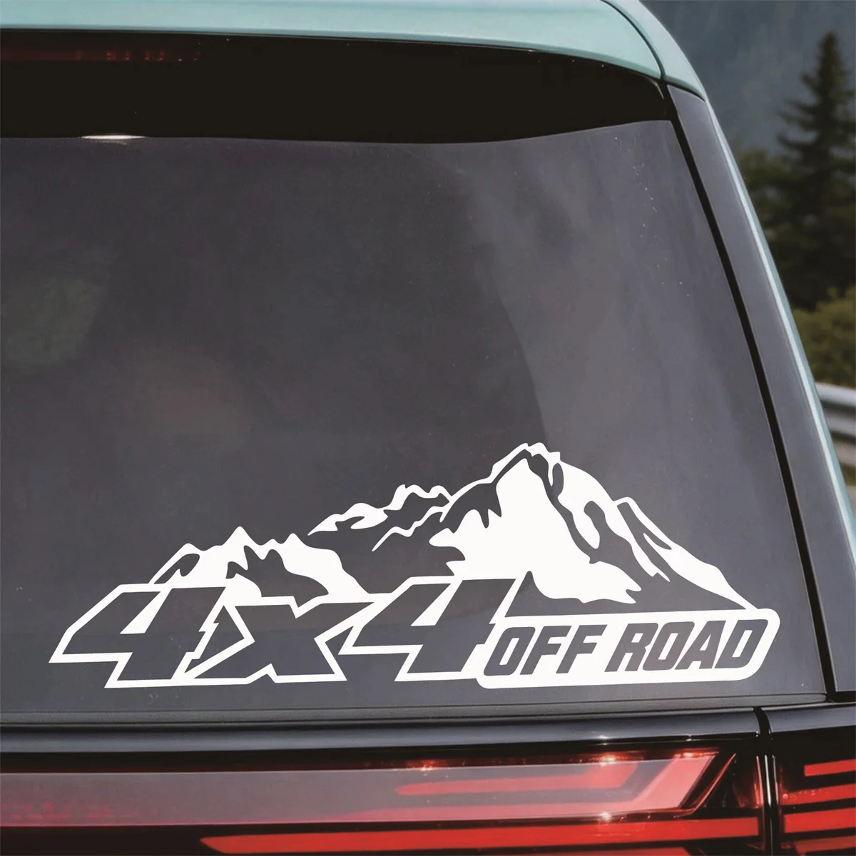 4X4 Off‑Road Mountain Vinyl Decal Outdoor Adventure Side Door Body Decoration Sticker for Jeep Toyota Ford Nissan Mitsubishi GMC