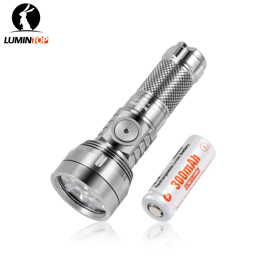USB-Aufladbarer Lumintop GT NANO PRO Titanium 10180: Der ultimative Mini-Strahler für Outdoor- und Notfall-Szenarien