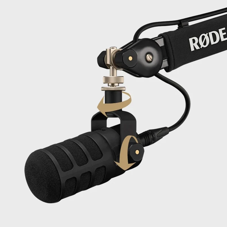 

RODE PodMic USB Professional Moving Coil Condenser Microphone PC USB Live Game Multi-track Recording Microphone