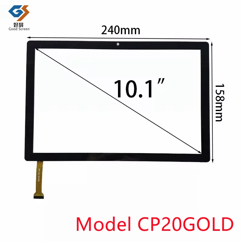 

Новый черный 10,1-дюймовый экран для IWEGGO CP20 GOLD ‎ Сенсорный экран для планшета CP20GOLD, емкостный дигитайзер, внешняя стеклянная панель
