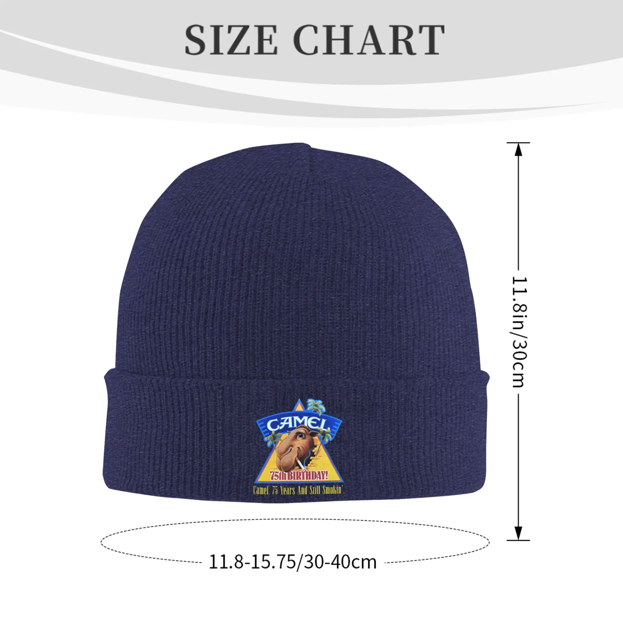 Men's 1988 Joe Camel Cigarettes 75Th Birthday Promo Summer Winter Skullies Beanies Hat Warm Autumn Knitted Hats Bonnet Caps
