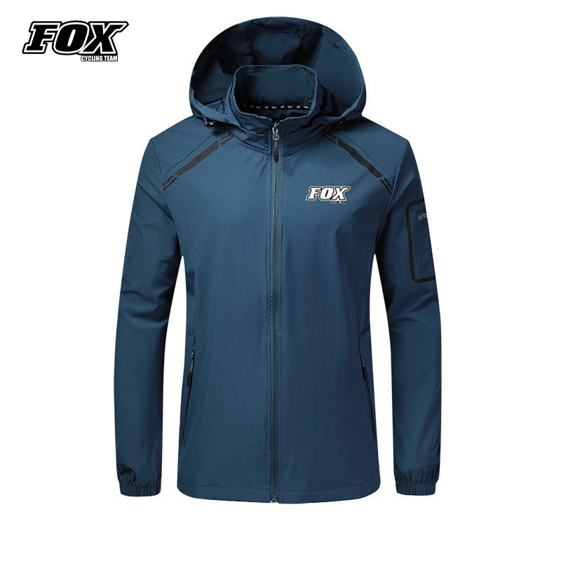

Куртка мужская для велоспорта FOX, куртка для горного велосипеда, одежда для езды на велосипеде, уличное пальто для езды на горном велосипеде, толстовка с капюшоном