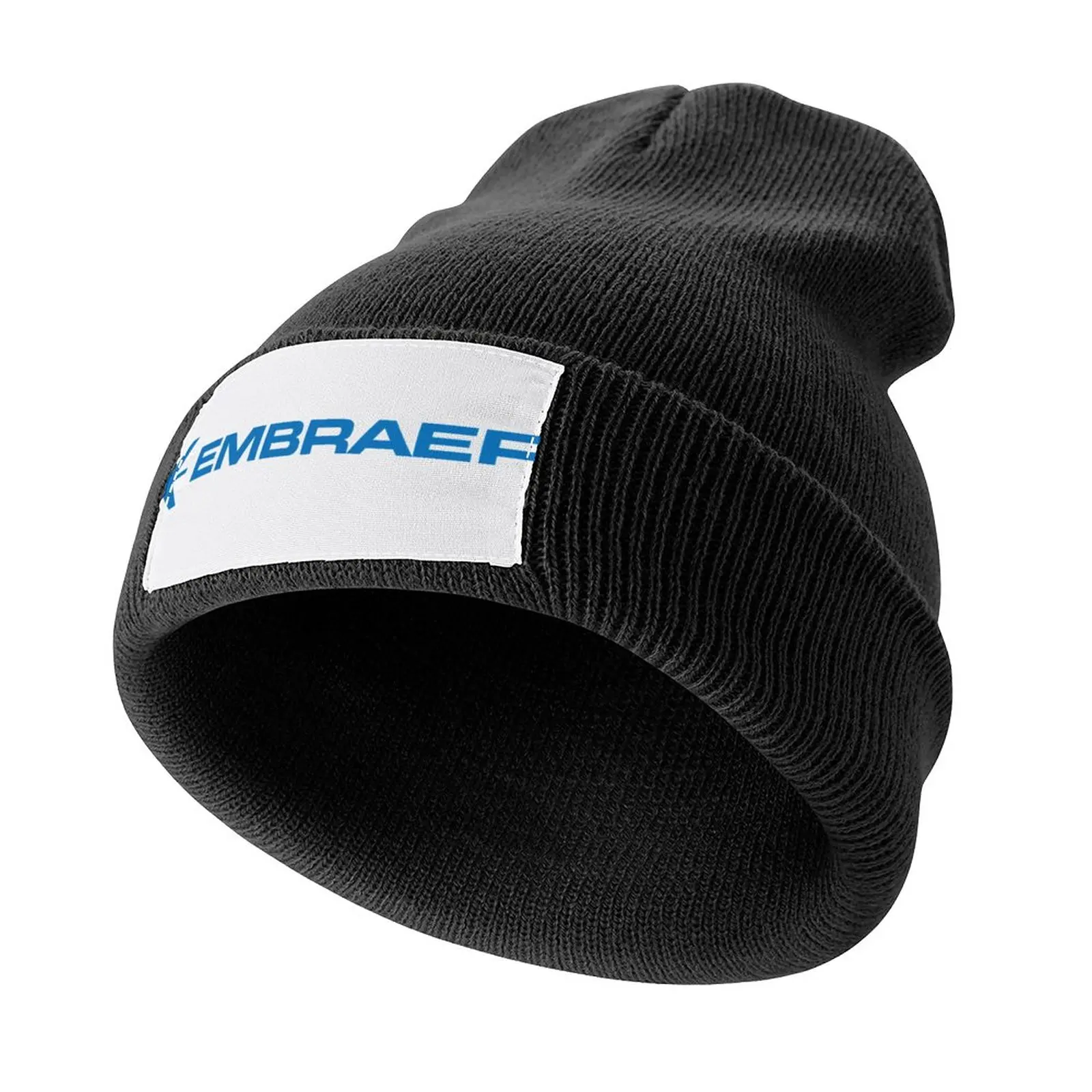 Embraer Logo Knitted Hat Sun Hat For Children black derby hat Mens Caps Women's