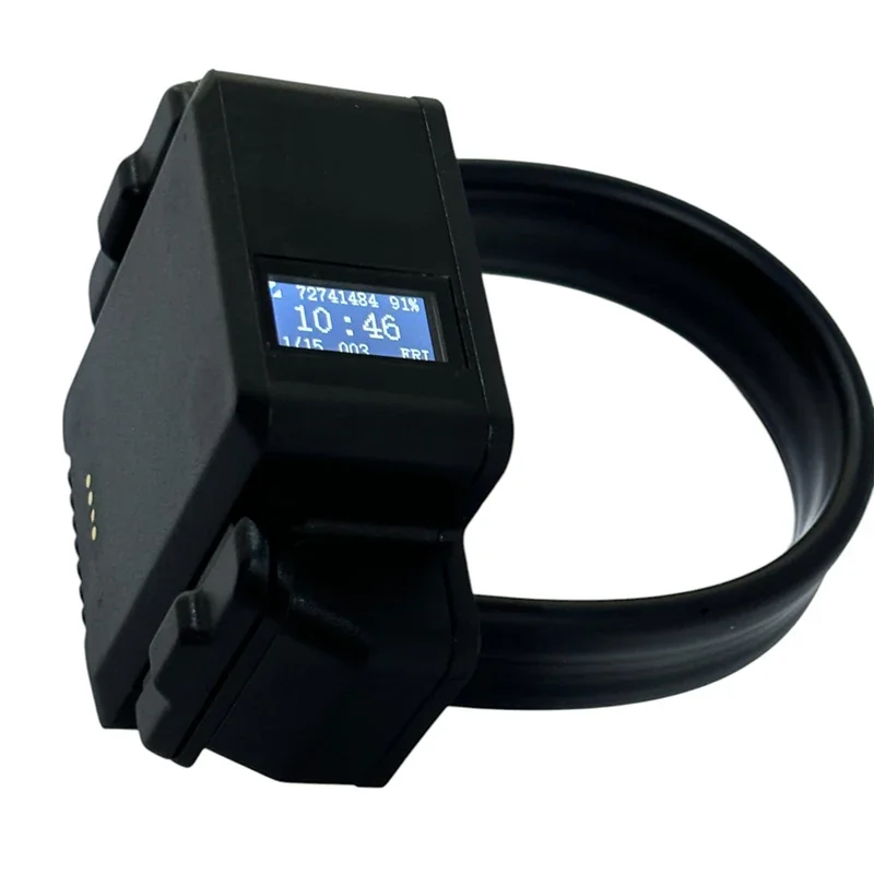 New 4G gps ankle monitor with customised protocols and IP server, dual SIM dual standby support with on-screen SOS.