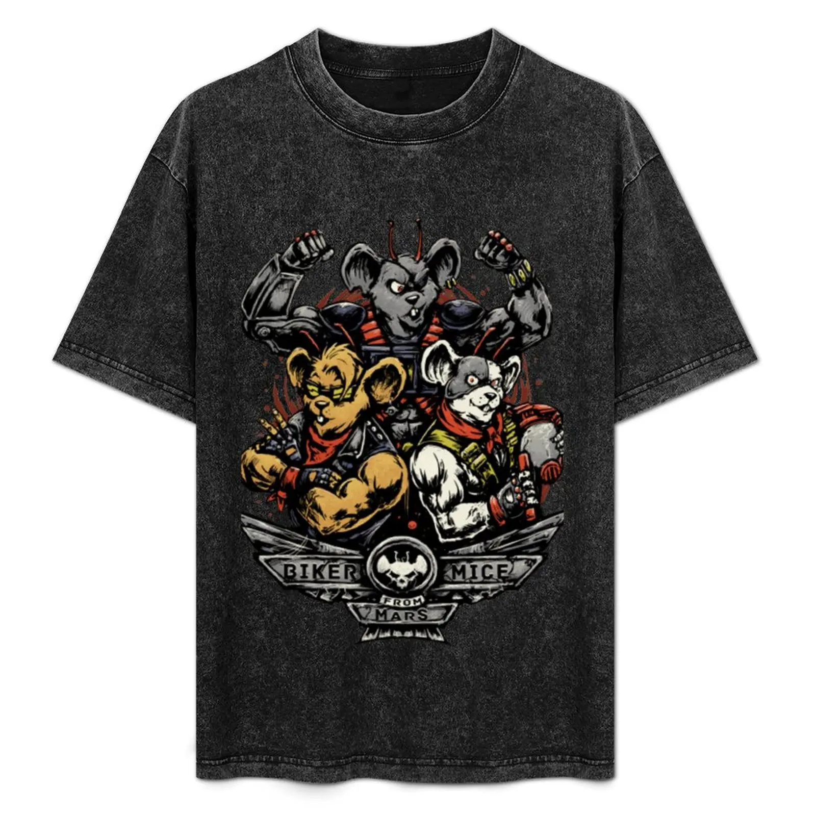 

Biker Mice From Mars T-Shirt heavyweights summer top mens white t shirts