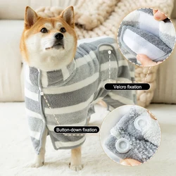 1PC Dog Bathrobe Oversized Thick-Added Absorbent Quick Drying Golden Shiba Cat Bath Towel Towel Used After Bath Winter