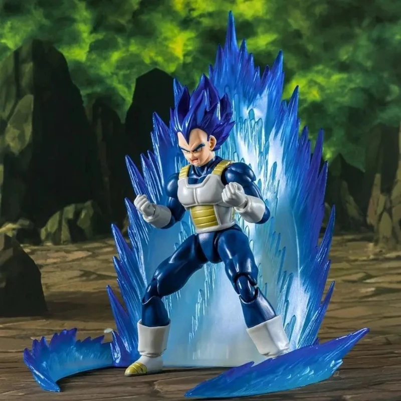 

Magic Confidence Moving Dragon Ball shf Vegeta Blue Hair Super Deep Blue 6-inch Moving Doll Model