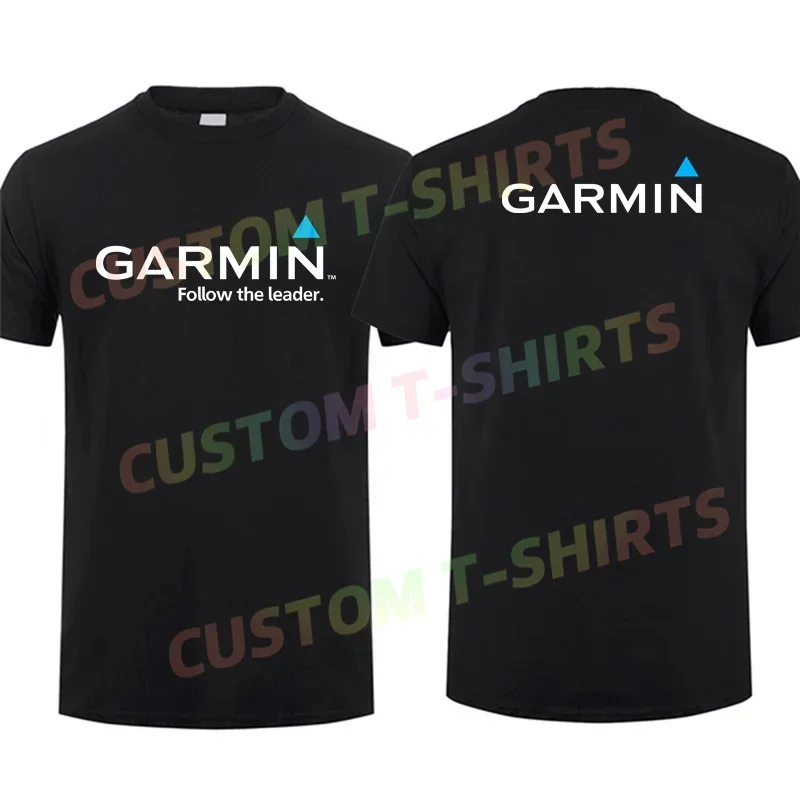 2024 Men T Shirt Casual Garmin Fusion Marine Audio Entertainment Logo T-shirt Graphic Summer Short Sleeves 100% Cotton S-3XL Tee