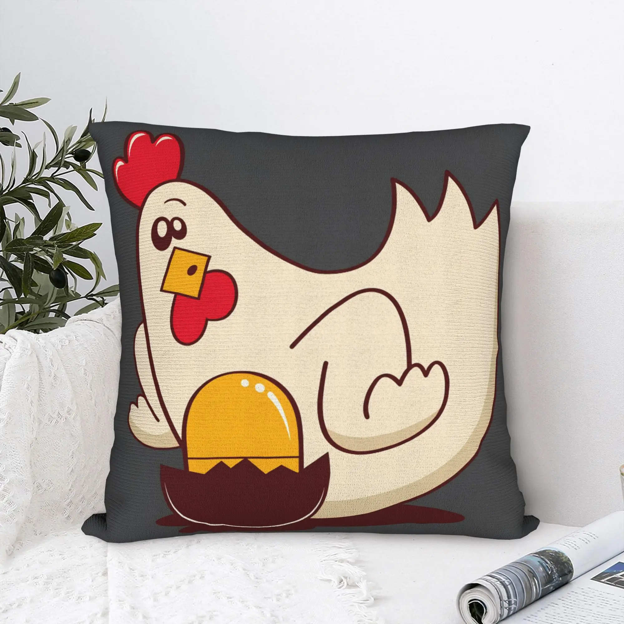 Capa de almofada Kinder Surprise Joy Snack, capa de almofada macia para sofá, quarto, capas de almofada inovadoras