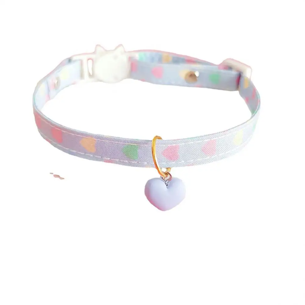 Dog Collar Can Be Easily Carried Or Removed For Pets Printing Bright Colors Cute And Sweet Pet Accessory Pet Collar Durable