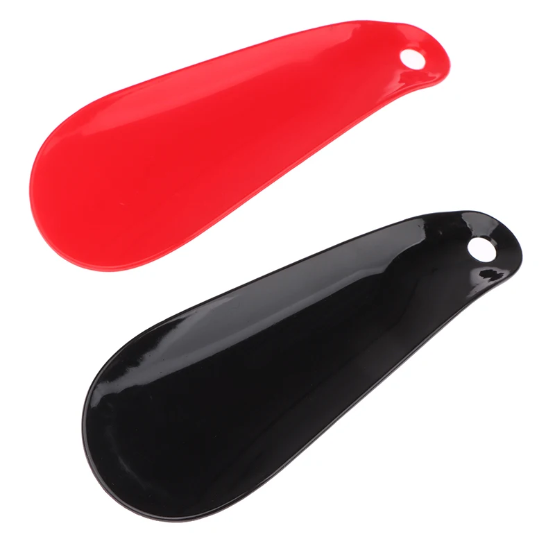 Portable Mini Professional Shoe Horn Durable 11CM Plastic Spoon Shape Lazy Shoe Helper Flexible Shoe Lifter