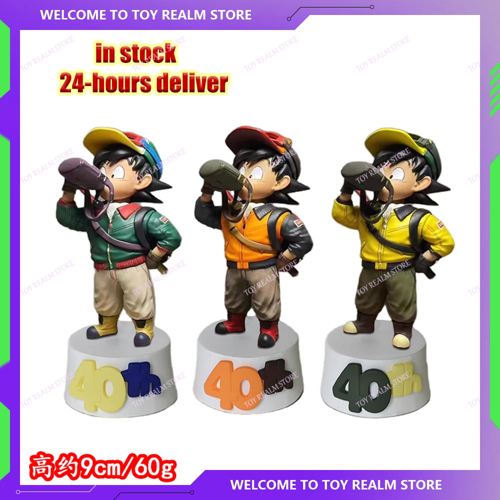 

9 см Dragon Ball Аниме Budokai Drink Wukong Q Version Фигурки GK Wukong Фигурка Статуя из ПВХ Модель Коллекция Игрушки Подарки