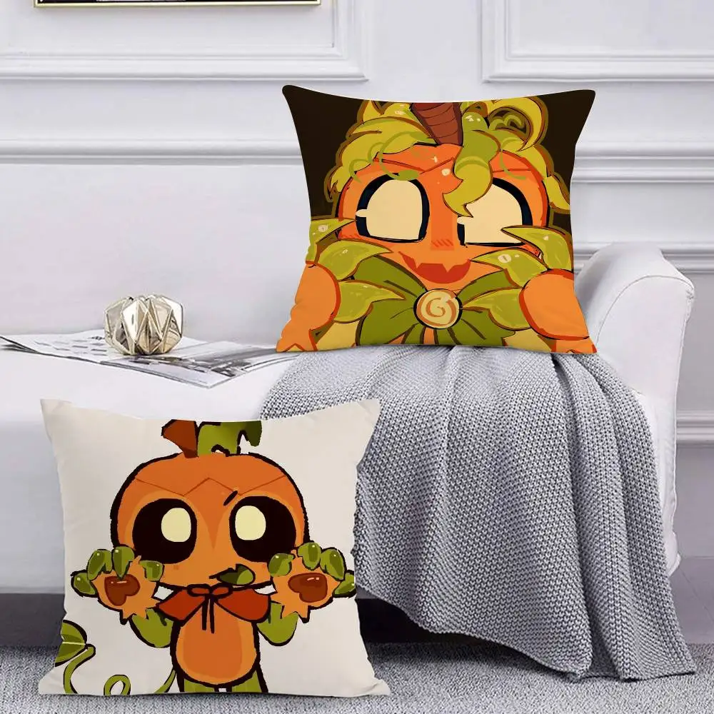 G-Gourdy D-Dandys W-World Pillow Case Pattern Printed Pillowcase For Living Room Sofa Cushion Cover