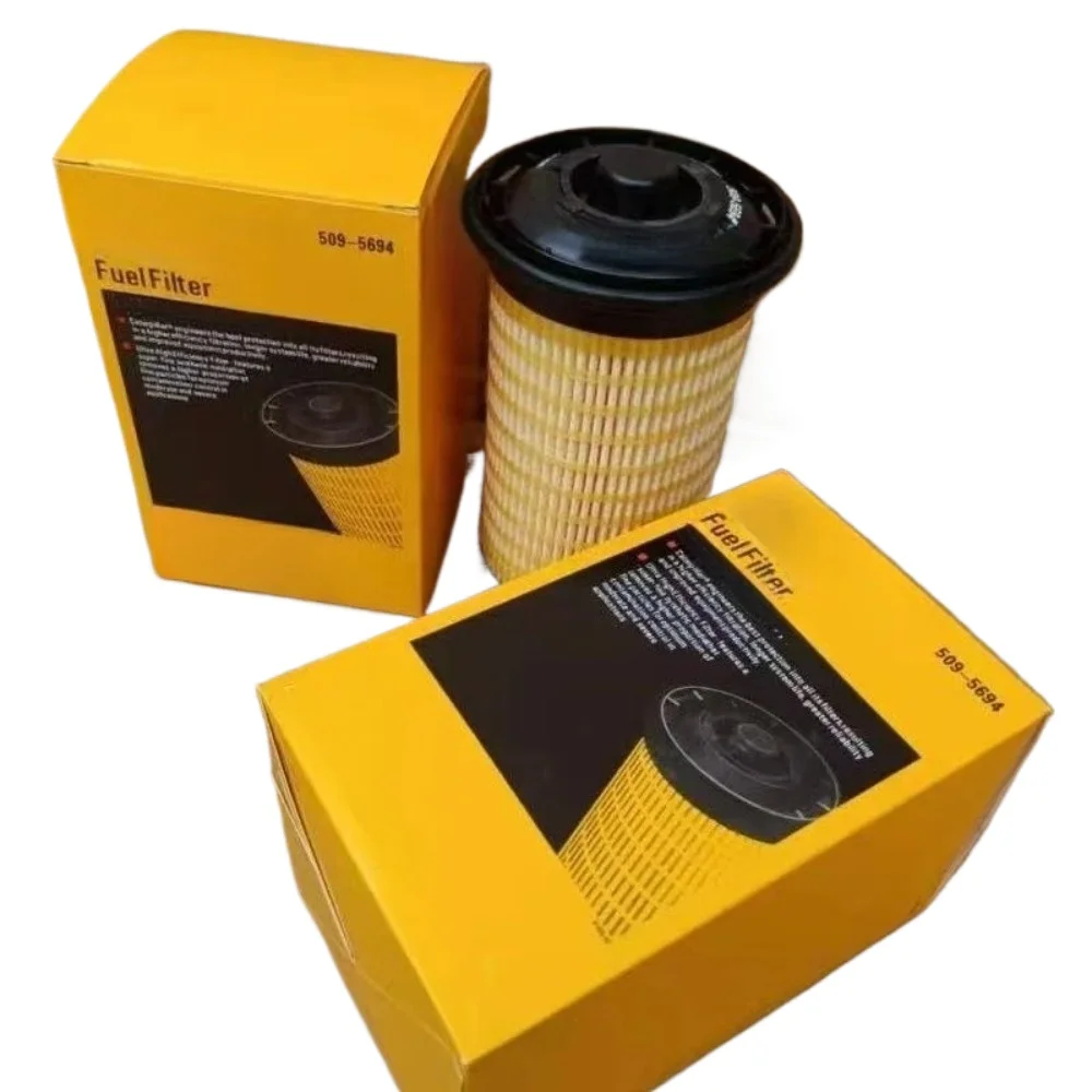 Filtro fino de combustible del excavador 509-5694 para Carter 323GC/326GC/330GC/336GC