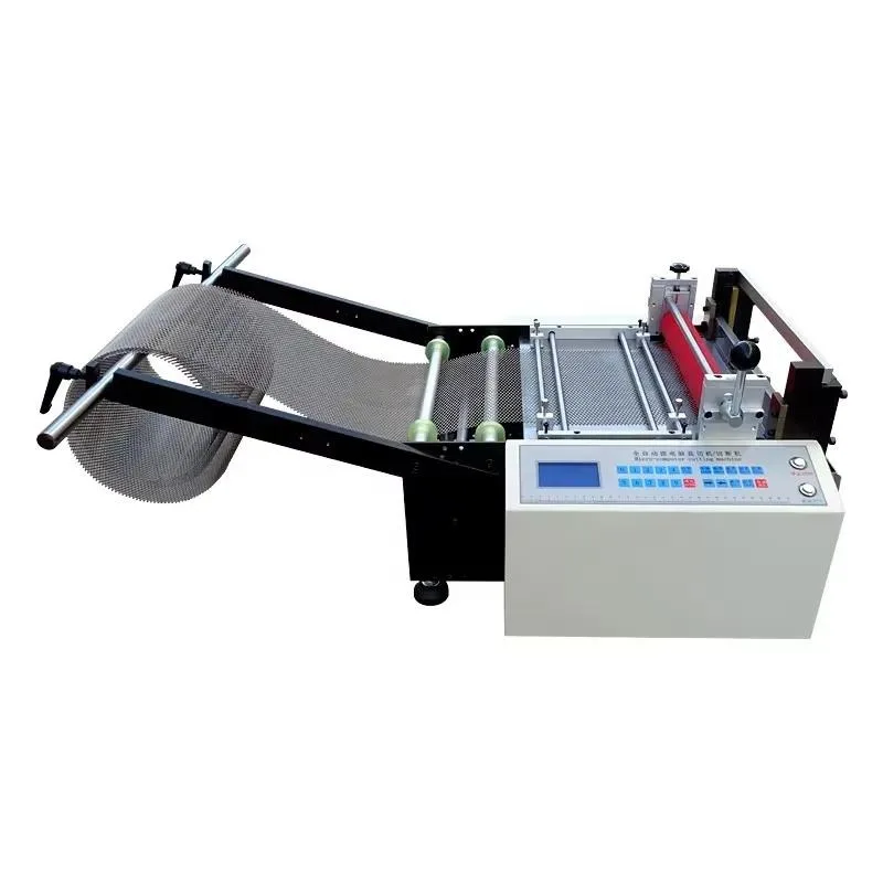 Automatic Wire Cutting Machine Desktop Stainless Steel Strip Slicer Sheet Metal Cutter Production Equipment