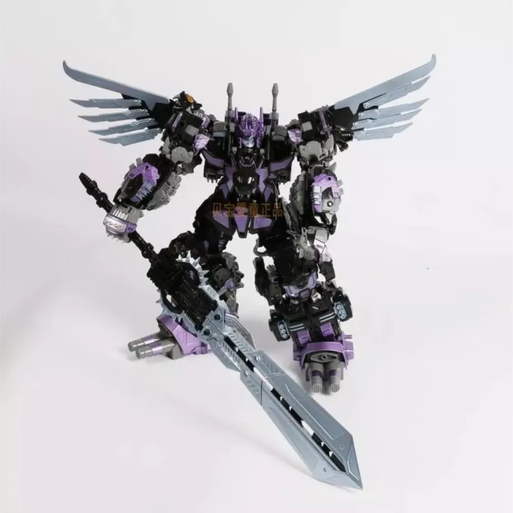 Jinbao MMC black Predaking Feral Rex, transformación, gran tamaño, actualización, figura, robot, juguete, edición incluida, espada grande