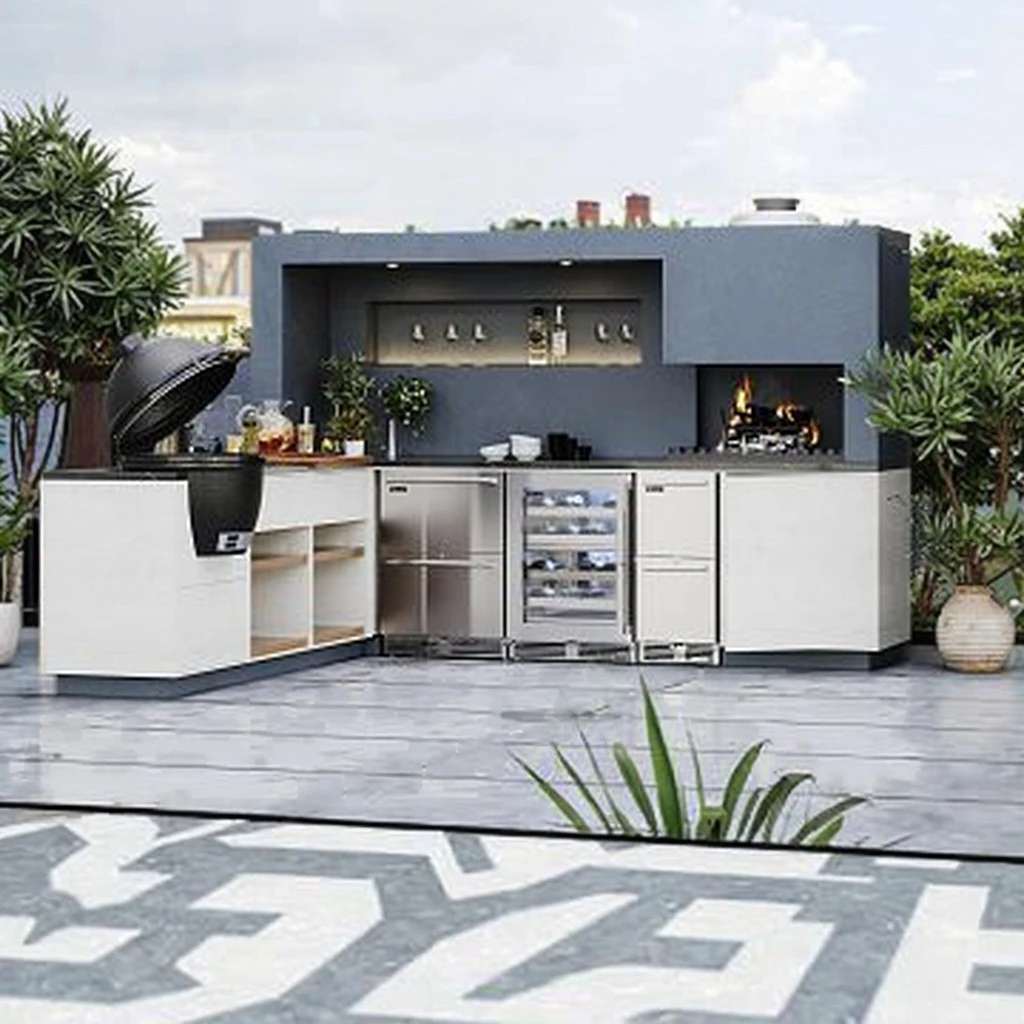 

Outdoor cabinets Sturdy stainless steel UV-resistant and easy to clean