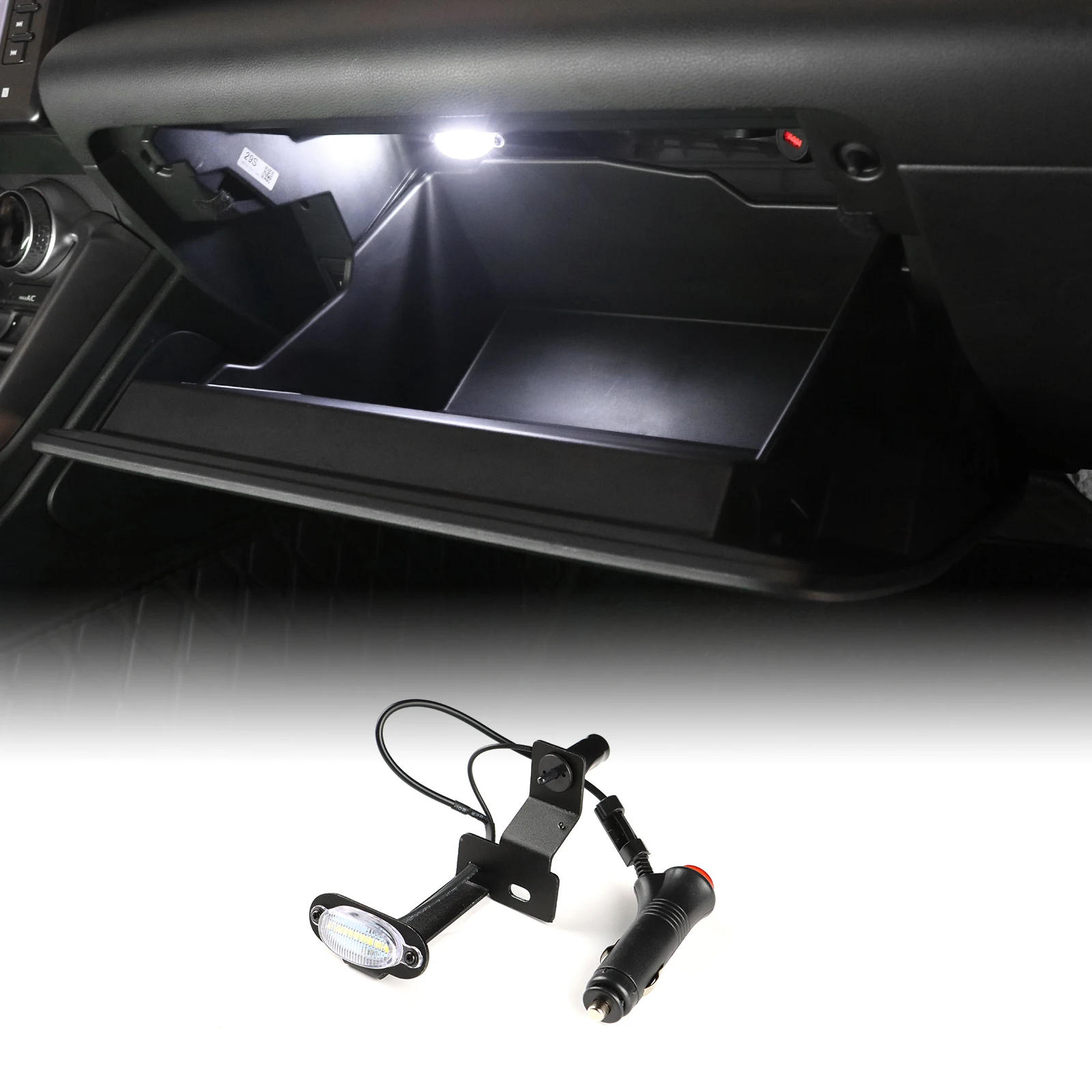 Light For Subaru BRZ ZD8 Toyota GR86 ZN8 2022 2023 2024 2025 2026 LED Car Glove Box Compartment White Blue Interior Lamp DC 12V
