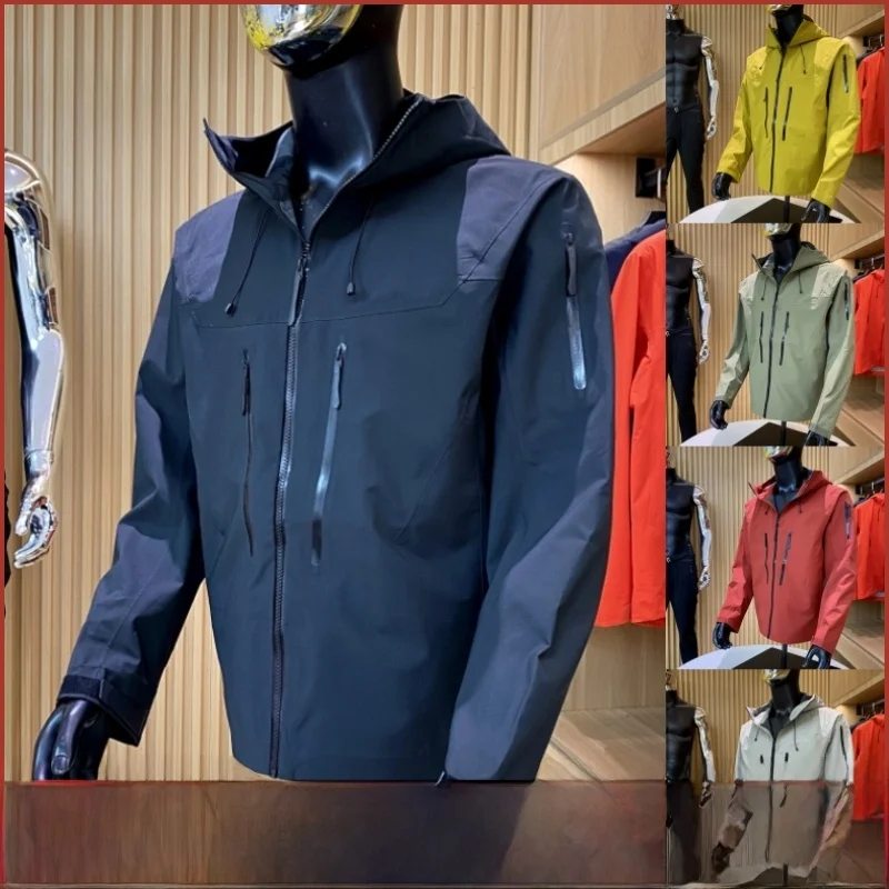 

Dingli Mainly Pued Hardell Jaet with Zipper Underarm Men's Outdoor Windproof Waterproof Autumn New Sle Youth ular