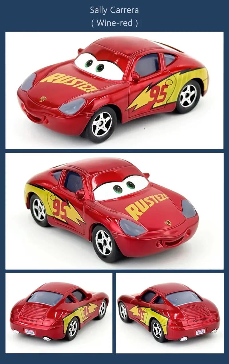 Pixar Cars 2 3 Lightning McQueen Cruz Ramires Sterling Ramone Traktoren Legierungsautomodell Kinderauto Spielzeug Geburtstagsgeschenk – Detail 16