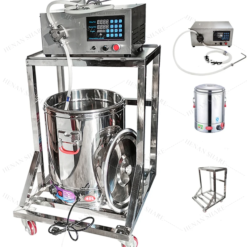 candle pump filling machine paraffin wax filling machine wax melter for candle making