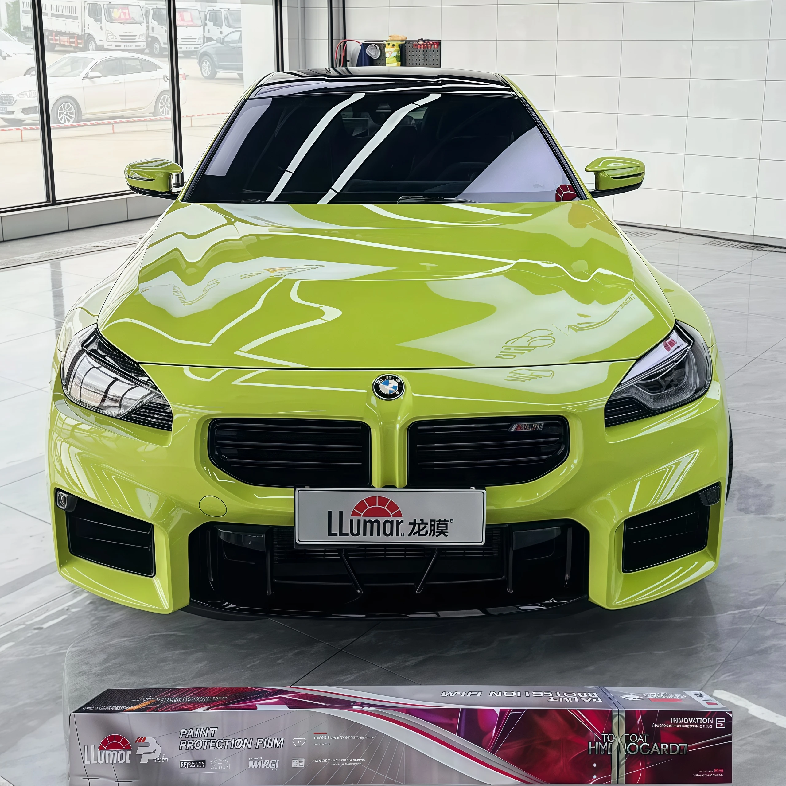 

LLumar 8.5Mil TPU PPF Advanced Paint Protection Film High Gloss Transparency Hydrophobic Anti Yellowing Self Repairing