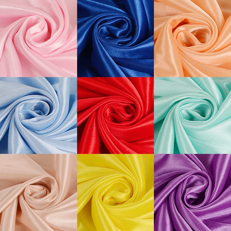 Wedding Ceremony Party Curtains Solid Color Ice Silk Fabric Wedding Arch Draping Fabric Voile Arbor Drapes DIY Frame Stand Panel