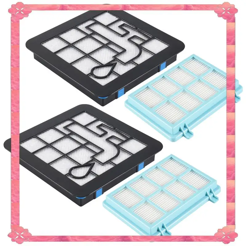 

24-Hour Delivery Pack Of 2 Filter Set For Powerpro Compact FC9331 FC9332 FC8010 Vacuum Cleaners