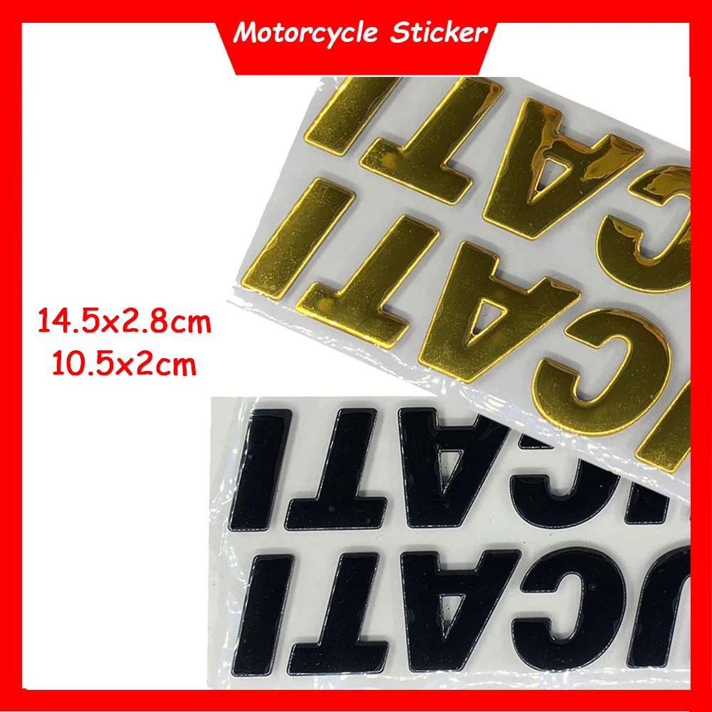 

Motorcycle 3D Emblem Badge Decal Tank Wheel Sticker For Monster 696 796 797 821 1200S Panigale V2 V4 959 Diavel 1200 1260