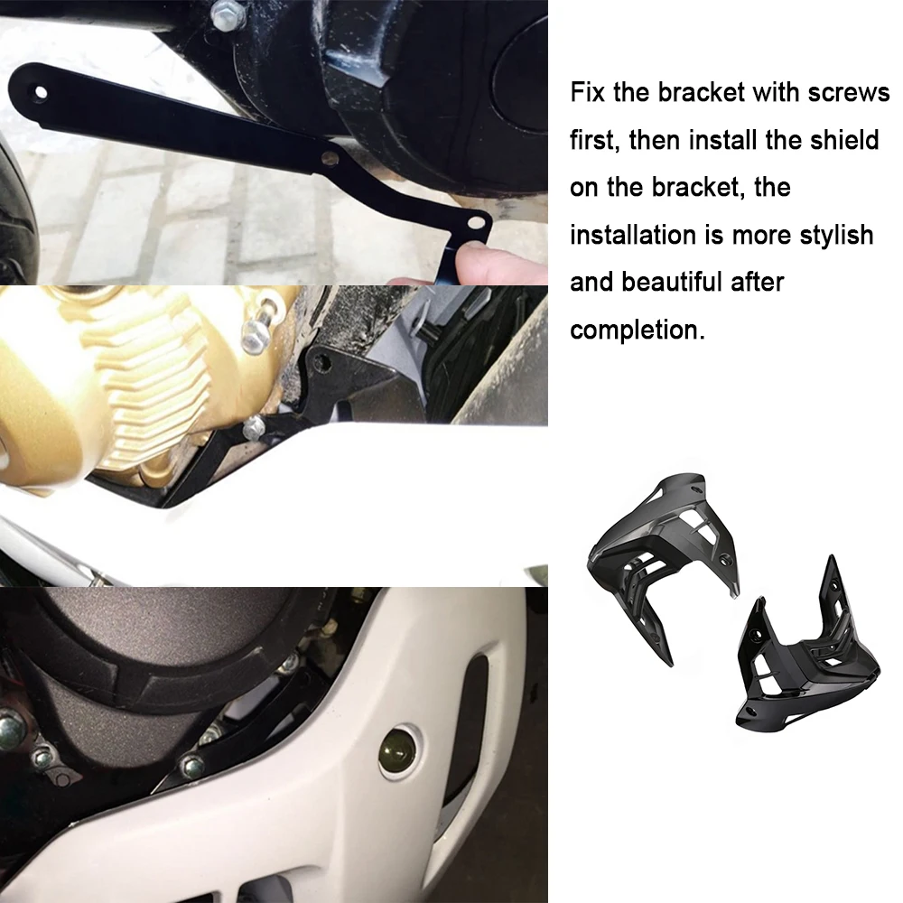 

Защитный кожух двигателя мотоцикла, обтекатель, защита днища для Honda CBF150 CBF125 2009-2024 CB190R 2012-2024