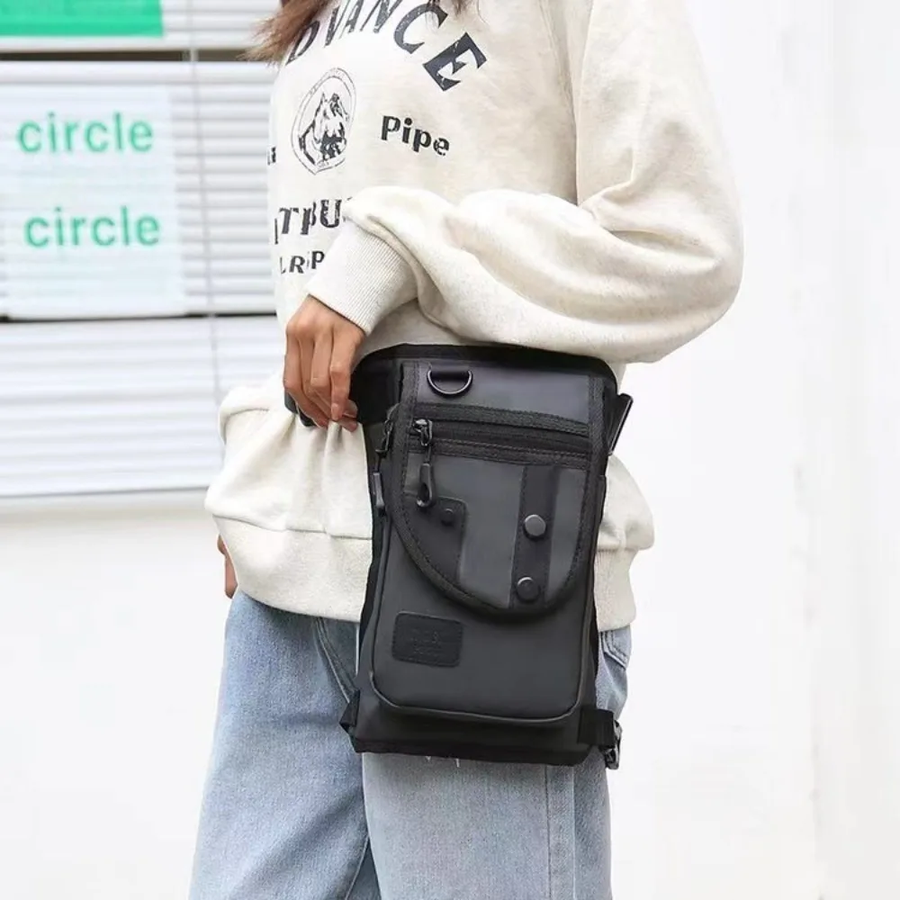 High Quality Casual Men Drop Legs Bags Breathable Multifunctional Hip Waist Pack Thigh Bum Packs Unisex
