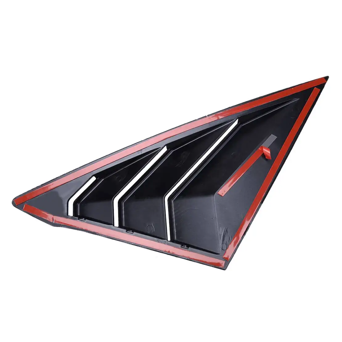 

1 пара накладок на жалюзи заднего бокового окна, подходящая для Acura Integra 2023-2024, черный ABS