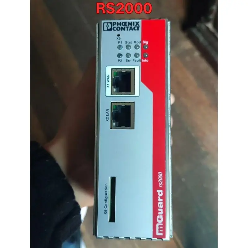 

Second-hand Phoenix MGuard RS2000 industrial switch functions normally