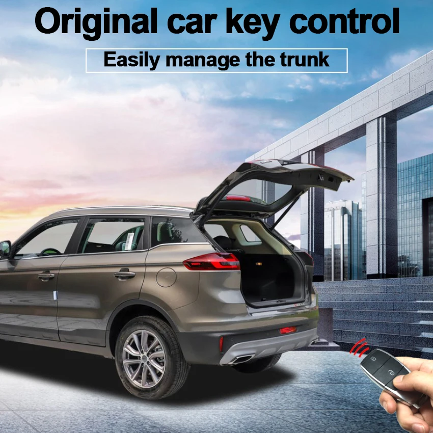 For Volkswagen VW POLO trunk electric tailgate lift auto automatic trunk opening drift drive kit foot sensor Waterproof