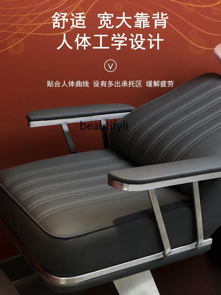 newShampoo Sedia Rimbalzo Spugna Sdraiata Mezzo Parrucchiere Bacino in ceramica Letto per sciacquone Parrucchiere Taglio di c