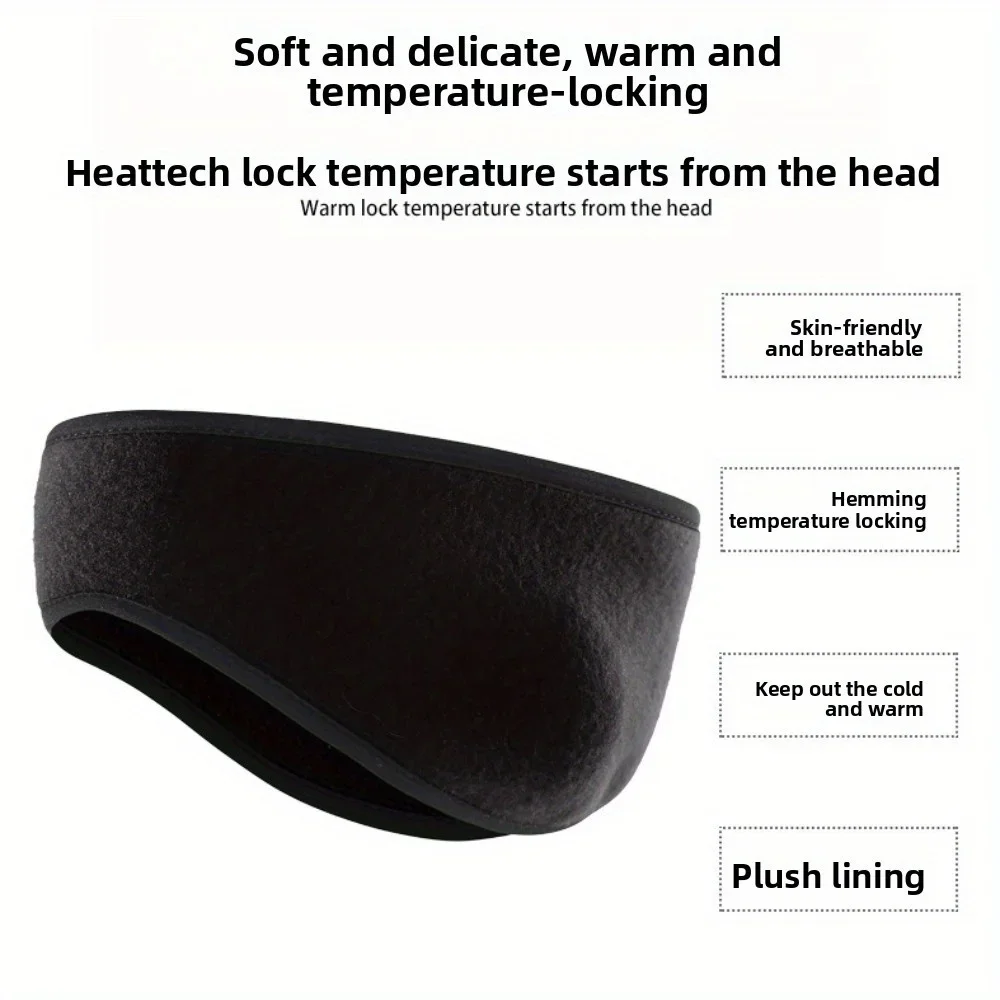 

Winter Thermal Headband - Extreme Cold & -Freeze Warmth for Skiing, Running, Cycling, Hiking - Ergonomic Fit