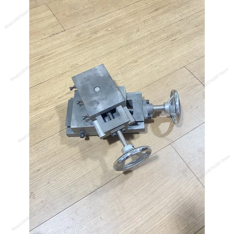 For Cast Iron Dovetail Groove Sliding Plate with Rod Straight One-way Hand Slide Module Slider Mechanical Guide Rail Table