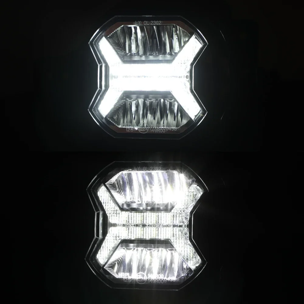 Preço de atacado montagem do carro led luz trabalho à prova dwaterproof água acessórios veículo trabalho auxiliar lâmpada condução ip68 para trator offroad